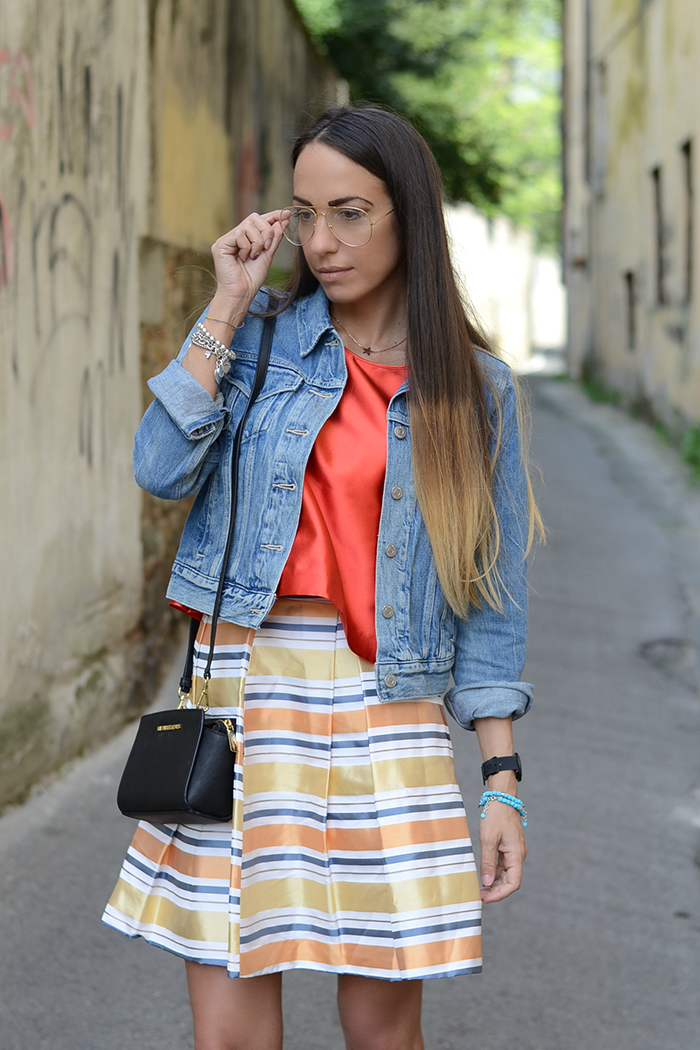 idea outfit arancione