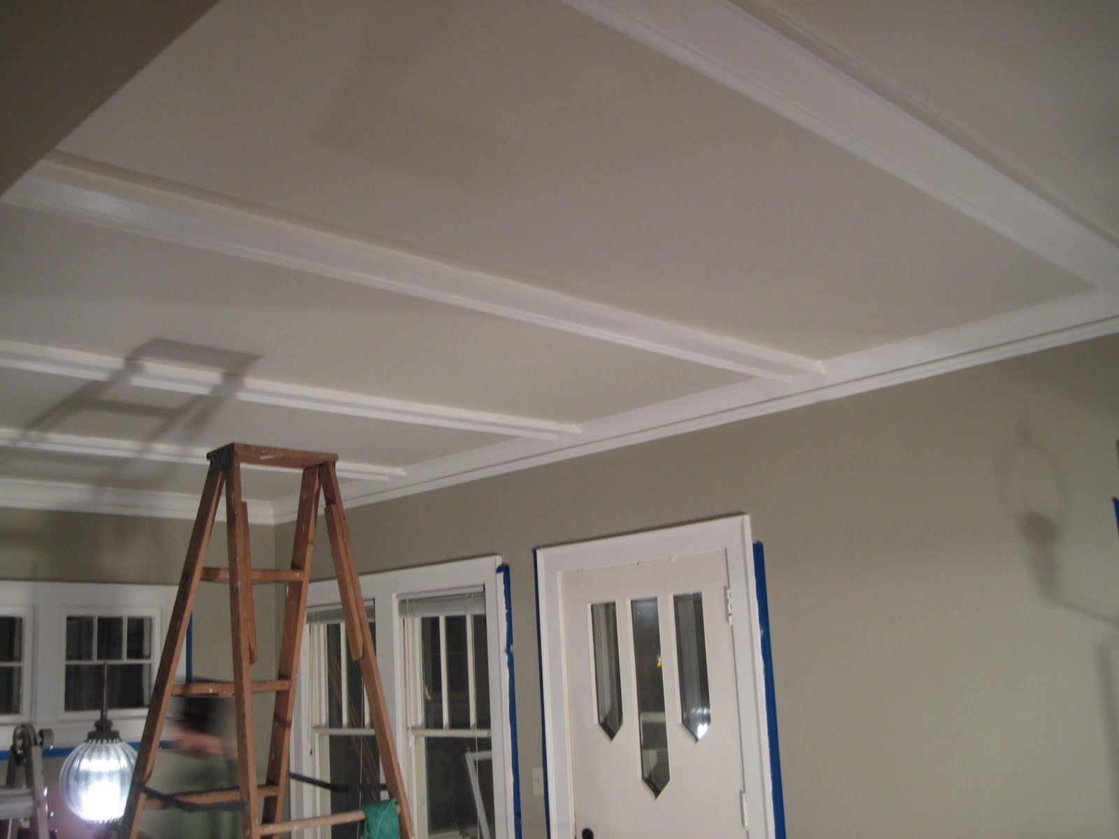 My Everyday Exceptional: Painted Ceilings With Beams