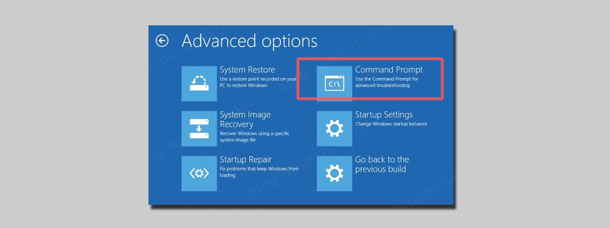 Advanced options