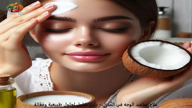 علاج تجاعيد الوجه في المنزل