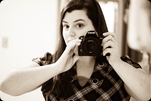 me and the camera: buddies.
