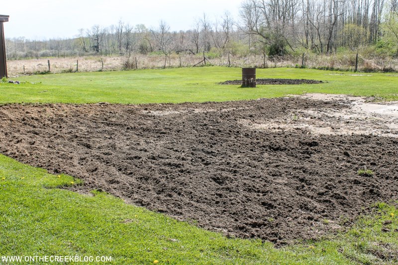 Breaking ground in the garden by rototilling a new area! | On The Creek Blog