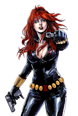 Black Widow (Natasha Romanoff) - Marvel Avengers Woman Superhero 1