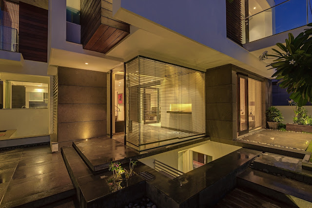 Picture of modern entrance into the asian dream home