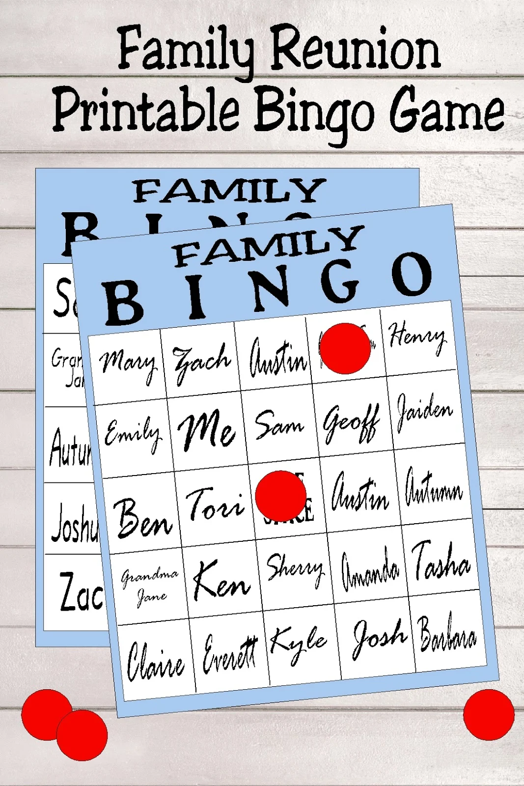 printable family reunion games activities pin on family reunion