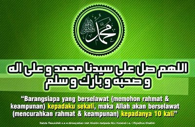 Kelebihan Selawat Nabi