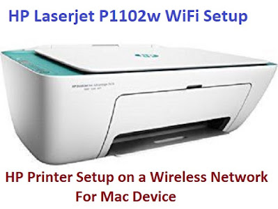 HP Laserjet P1102w WiFi Setup