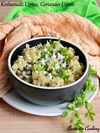 Kothamalli Upma, Coriander Upma