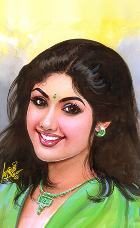 Beautiful Women Paintings by Famous and Top Indian Artist Oviyar Maruthi