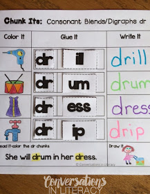 consonant blends and digraphs activities