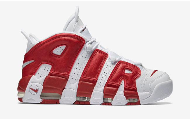 Nike Air More Uptempo Red White 414962-100