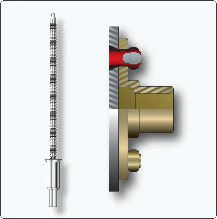 低価超歓迎】 CR7310U-05-04 チェリーファスナーズ(株) Cherry Maxibolt［［（R）］］ 100°FLUSH HEAD/NO  100個入り JP ヒロチー商事 通販 PayPayモール