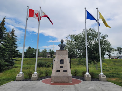 Jose Rizal memorial Airdrie AB.