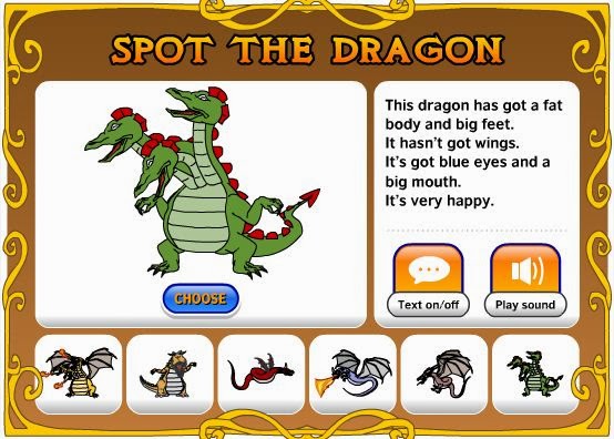 http://learnenglishkids.britishcouncil.org/es/fun-games/spot-the-dragon