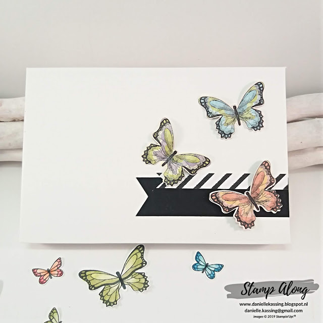 Stampin' Up! Botanical Butterfly DSP