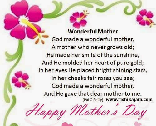 Happy Mothers Day Poem 