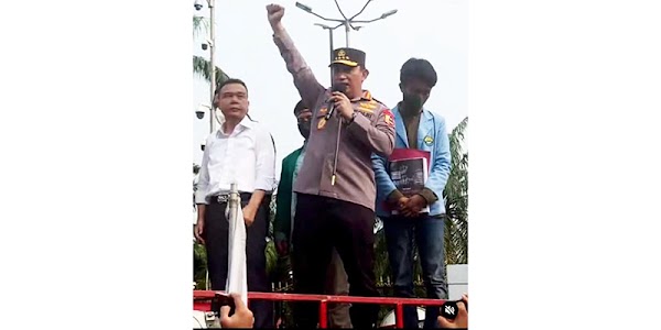 Orasi di Depan Gedung DPR, Kapolri: Jangan Ada yang Menunggangi, Suara Mahasiswa adalah Suara Demokrasi