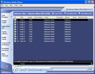 Mengubah CDA (cd audio) ke WMA MP3