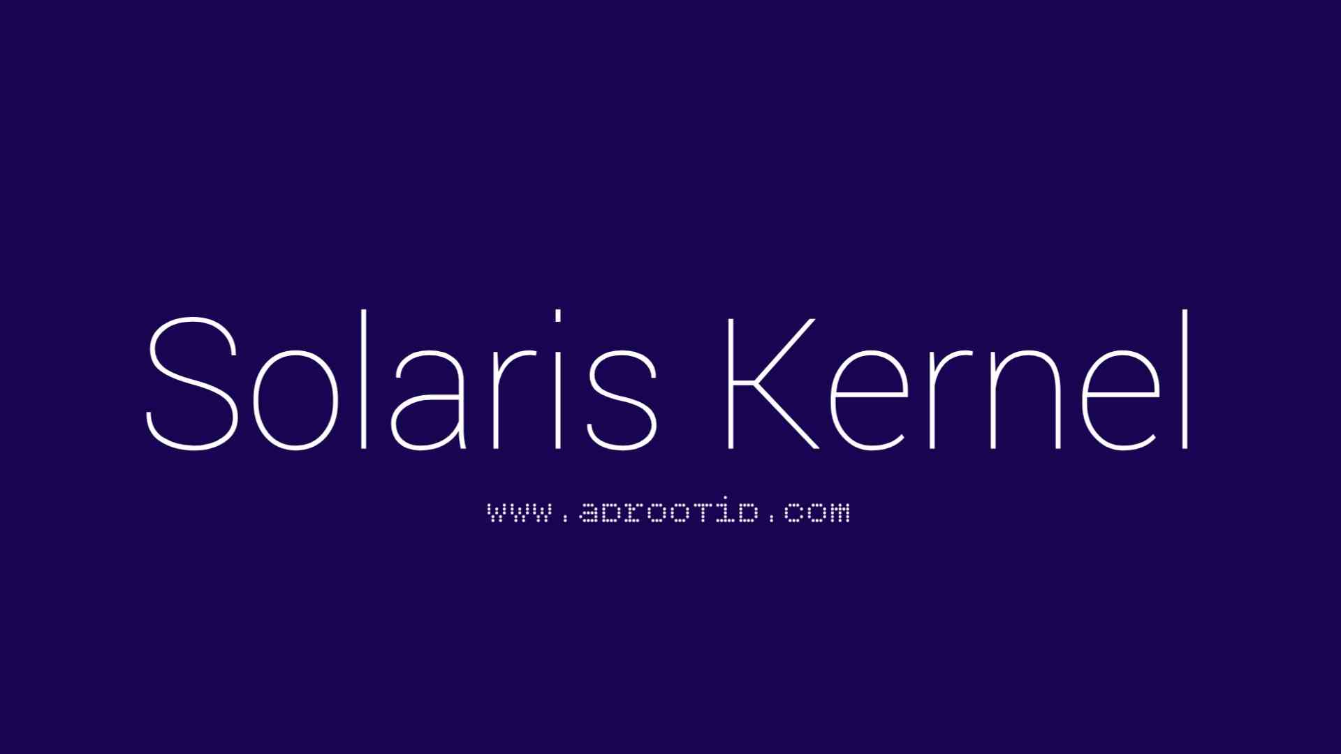 Solaris Kernel
