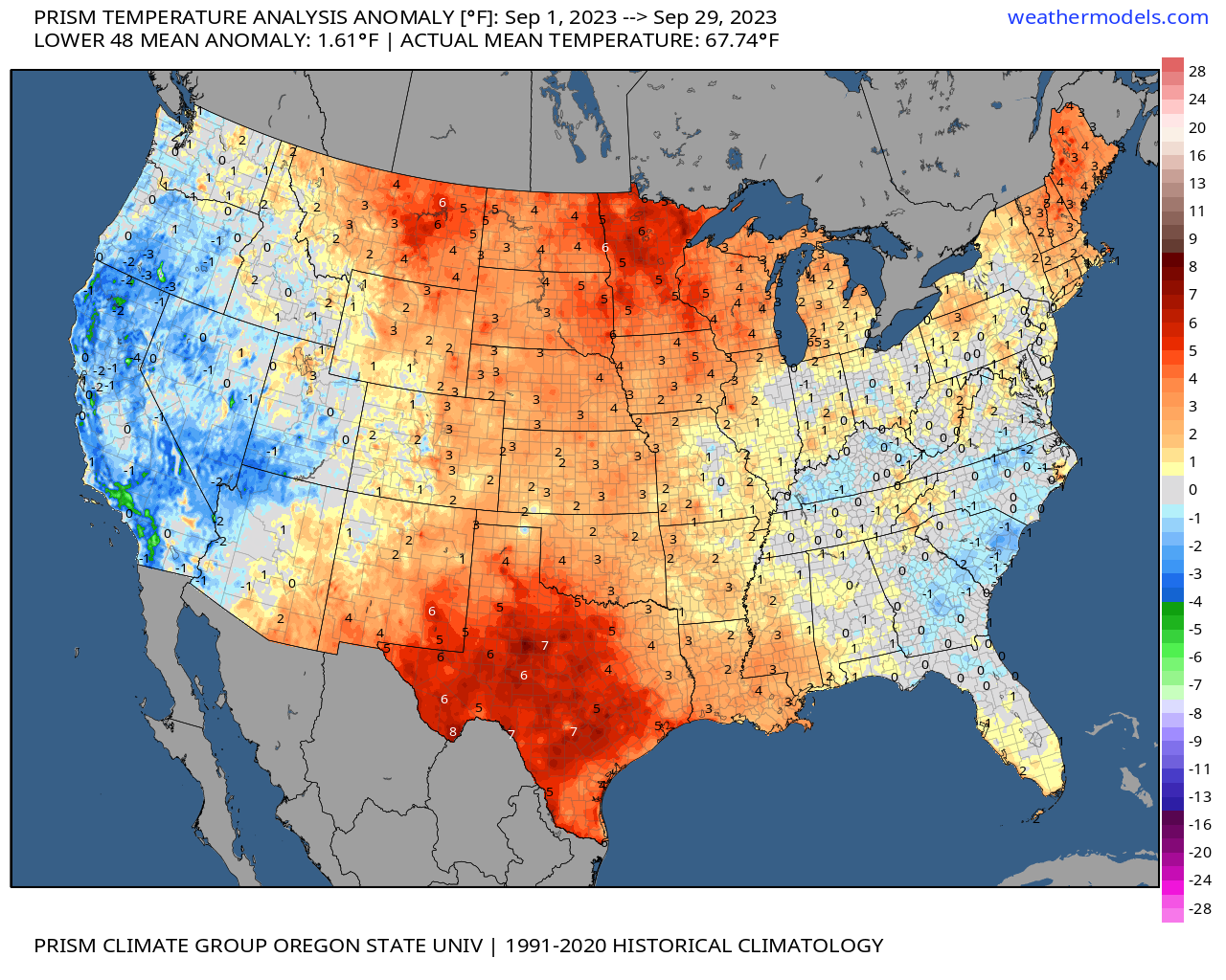 Temperatures and wind increase: Tuesday, October 24, 2023 