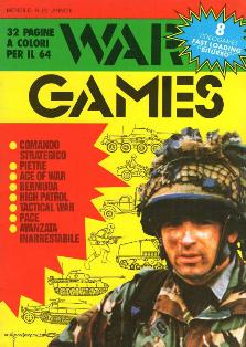 War Games 20 - Aprile 1988 | PDF HQ | Mensile | Computer | Programmazione | Commodore | Videogiochi
Numero volumi : 31
Cari commandos, marines, guerrafondai, amanti dello «sparaspara» è arrivato finalmente il vostro momento. Vi offriamo da questo mese la possibilità di dare sfogo a tutte le voglie represse che vi portate dietro fin da bambini, quando avete avuto per la prima volta un mitra in mano o una semplice pistola da cowboy. War Games è stata studiata apposta per coloro che nei videogiochi cercano un momento di... guerra dopo troppi di pace. Bando alle gare di atletica o di pallone, a morte gli spaziali o le avventure. Affidiamo la nostra fantasia alle battaglie navali, terrestri o nel cielo dove le pale degli elicotteri solcano soltanto i confini della vostra fantasia. Ma War Games non vuol essere soltanto un'occasione di divertimento. Vuole essere pure il primo vero tentativo di offrire a un pubblico vastissimo i videogiochi di strategia, un settore che in molte altre nazioni è da tempo ai vertici degli interessi dei giovani ma non solo di loro. Crediamo che il nostro sforzo sarà premiato dal vostro interesse e quindi vi invitiamo a gustarvi tutta la rivista.