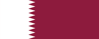 علم دولة قطر :
