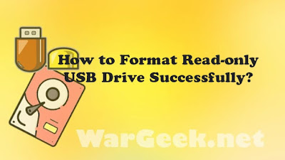 How to Format Read-only USB Drive Successfully?