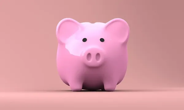 Piggy bank illustration representing KiwiSaver savings concept in New Zealand