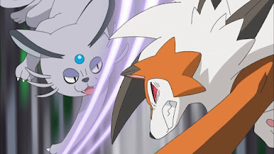 Pokemon Sol y Luna Capitulo 77 Temporada 20 La gran prueba de Kuchinashi, el despertar de Lycanroc