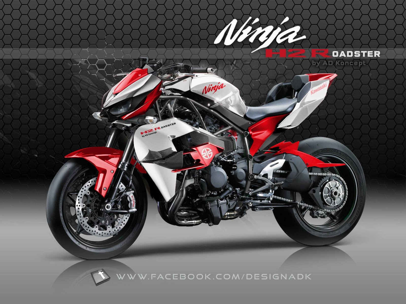 Racing Cafè: Design Corner - Kawasaki Ninja H2 Roadster by 