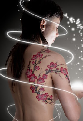 cherry blossom tattoo designs 