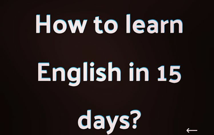 Learn English the right way