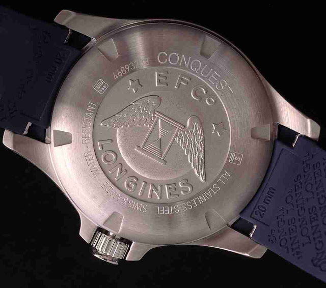 Réplique Montres Longines Conquest V.H.P. Automatique Cadran Bleu Sunburst acier inoxydable 41mm De Luxe