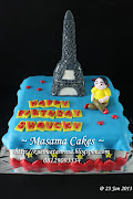 Agak sulit menemukan contoh birthday cake dengan menara eiffel yang terbuat .