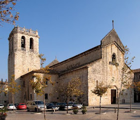 Church of Sant Pere monastery in Besalú