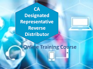 California Designated Representative Reverse Distributor training program