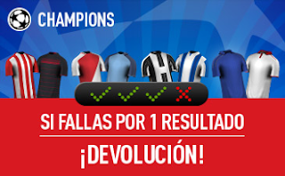 sportium promocion combinadas champions 14 marzo