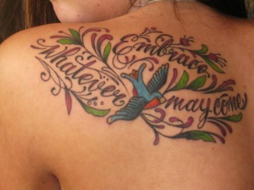 inspirational quotes about life tattoos. tattoo ideas quotes on life.