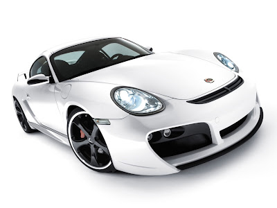 Porsche Cayman GT White Elegance Car1