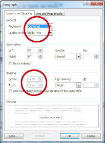 How To Format A Word Document For Uploading To Amazon: Word Styles