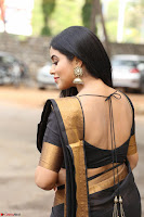 Poorna in Cute Backless Choli Saree Stunning Beauty at Avantika Movie platinum Disc Function ~  Exclusive 051.JPG