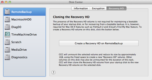 CC Cloner Disk Center 2