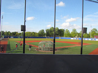 Home plate to center field, Loek Loevendie Ballpark