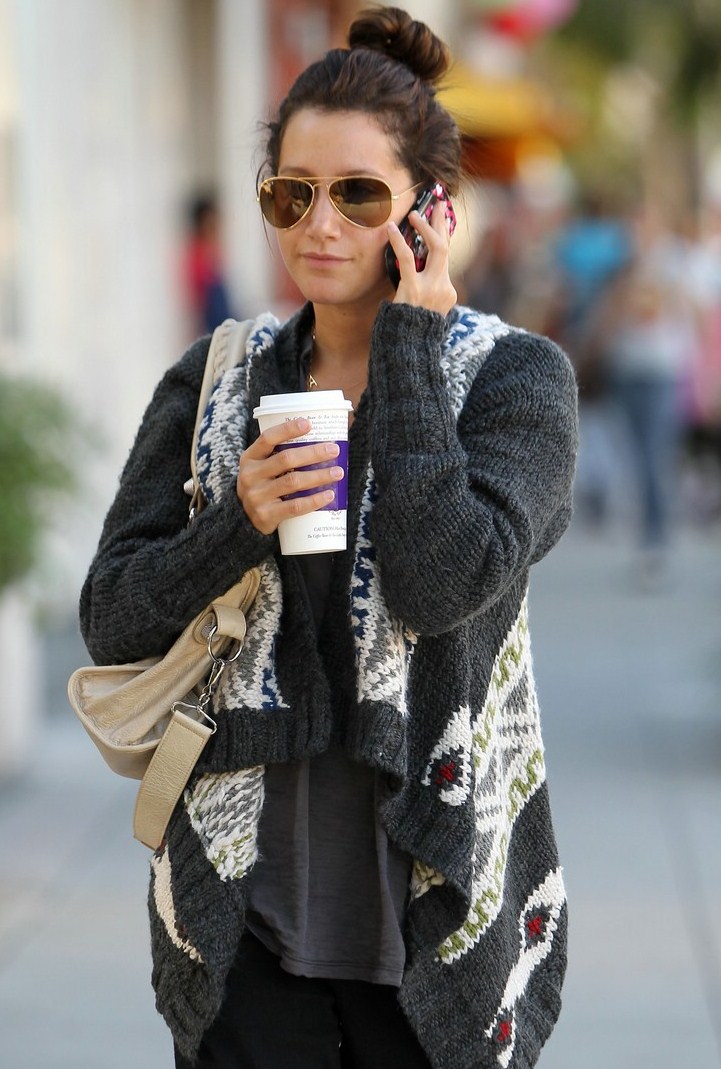 Ashley Tisdale Beautiful In Beverly Hills