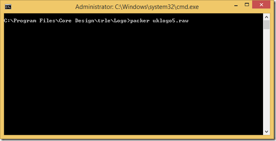 Command prompt screenshot