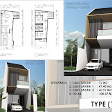 Desain Rumah 2 Lantai Lahan Sempit