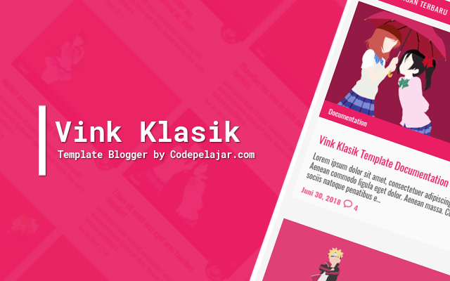 Vink Klasik - Template Responsive Blogger