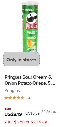 FREE Pringles Potato Crisps CVS Deals