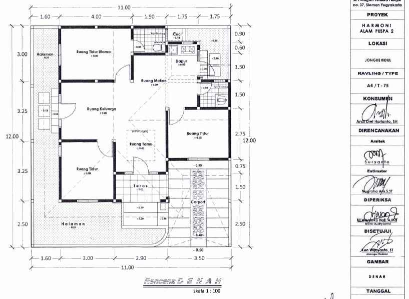  Denah Rumah Minimalis terbaru 2013 - Informasi dan Model Rumah