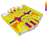 El diseño fue optimizado utilizando simulación ambiental por computadora.